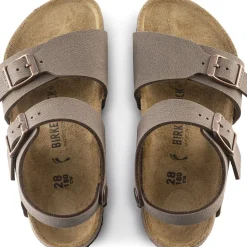 Birkenstock Strap Sandals<New York Kids Mocha