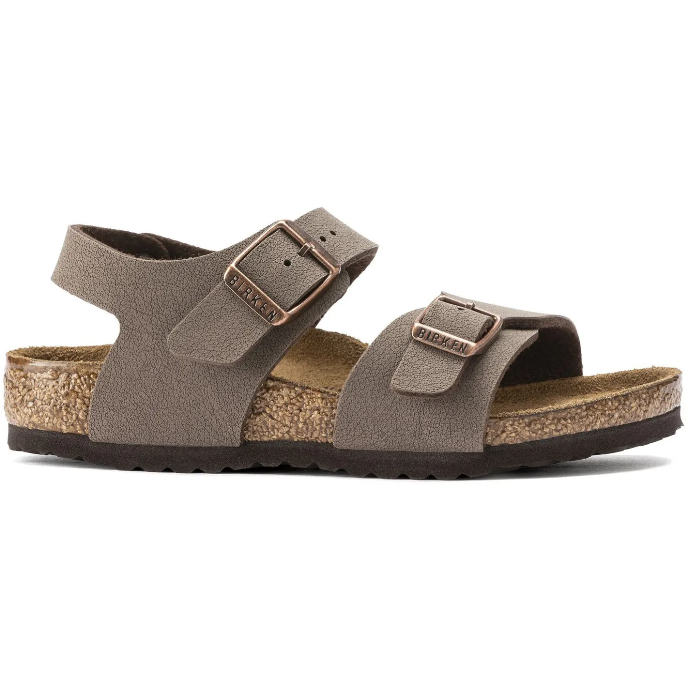 Birkenstock Strap Sandals<New York Kids Mocha