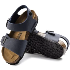 Birkenstock Strap Sandals<New York Kids Navy