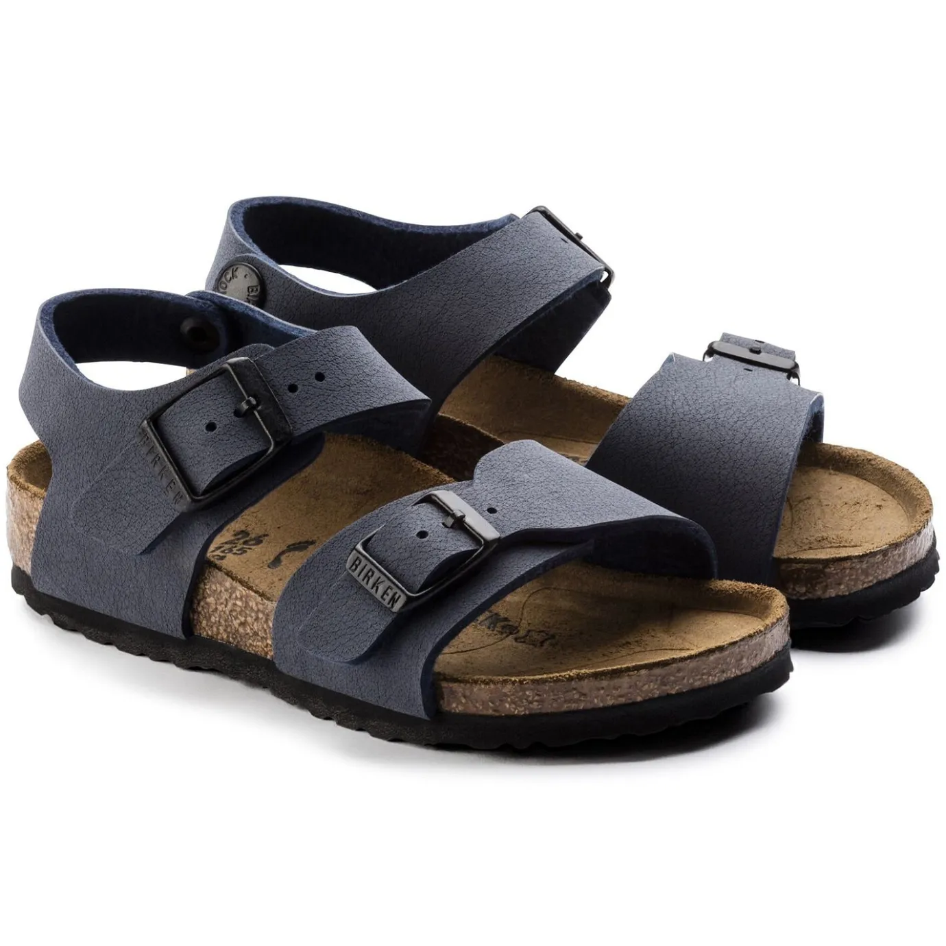 Birkenstock Strap Sandals<New York Kids Navy