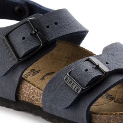 Birkenstock Strap Sandals<New York Kids Navy