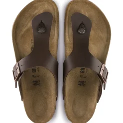 Birkenstock Thong Sandals<Ramses Dark Brown