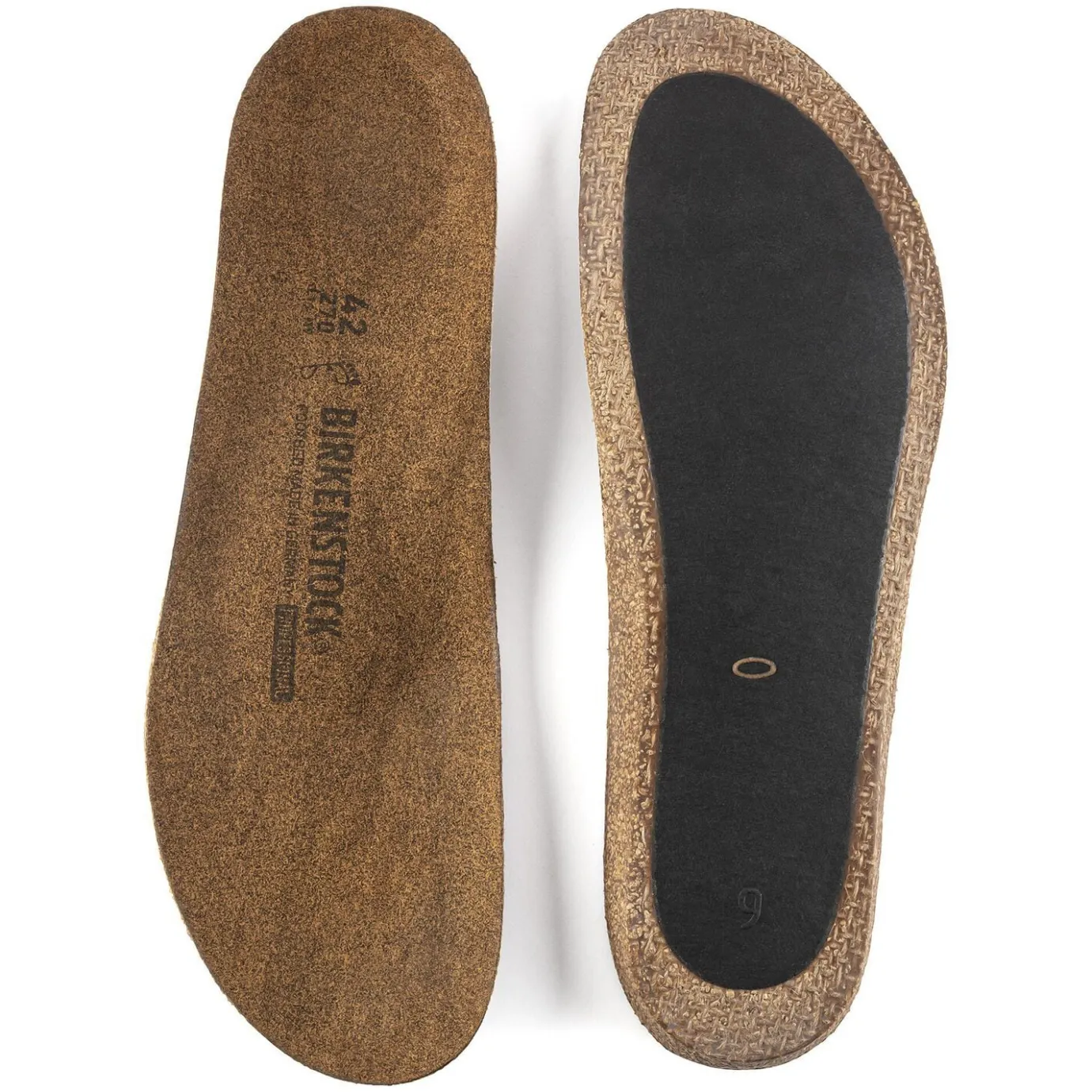 Birkenstock Insoles<Replacement Footbed Qo / Qs Men Camel