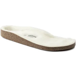 Birkenstock Slippers<Replacement Shearling Footbed Zermatt / Andermatt White