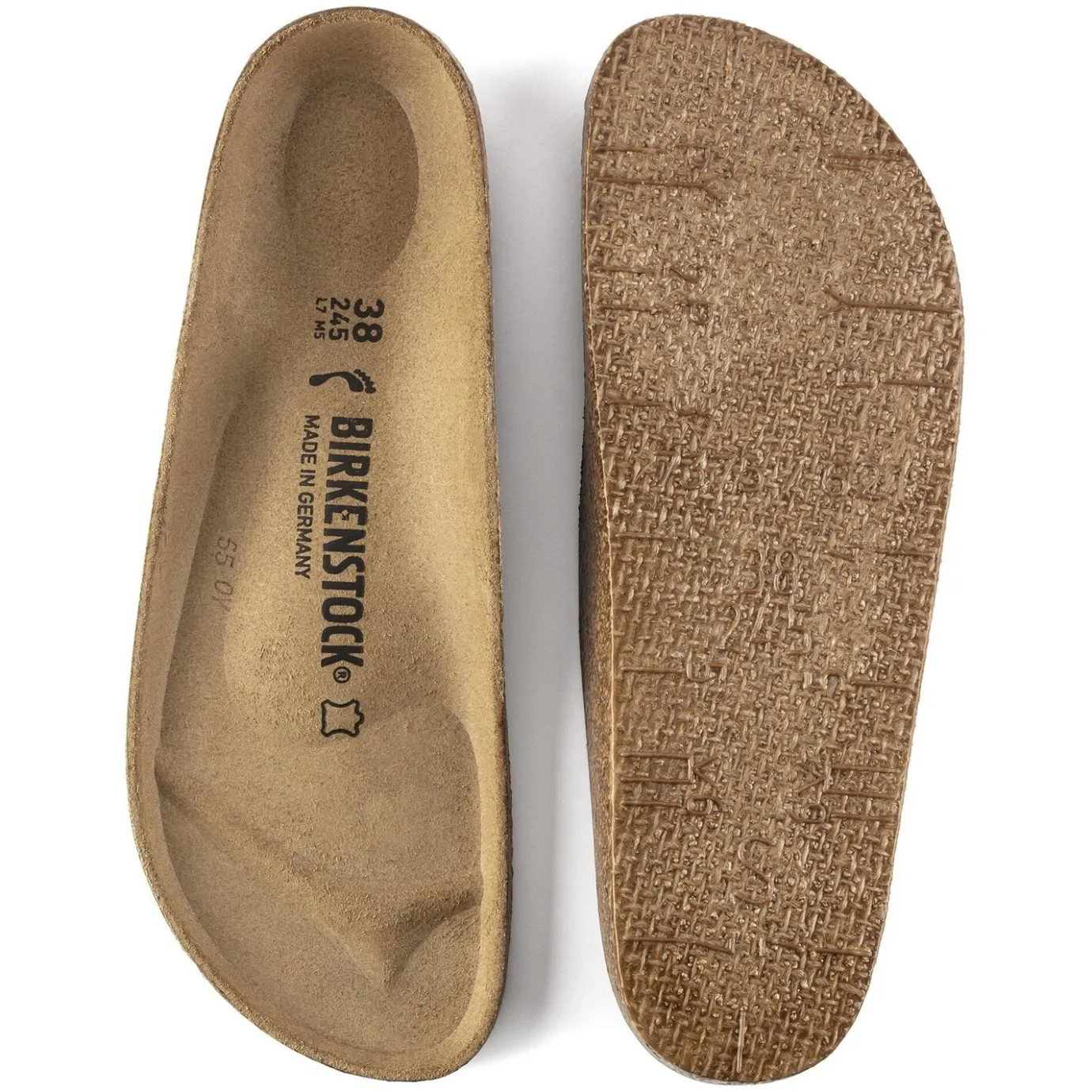Birkenstock Slippers<Replacement Standard Footbed Standard Zermatt / Andermatt Dark Brown