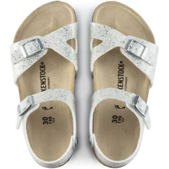 Birkenstock Strap Sandals<Rio Kids Cosmic Sparkle White