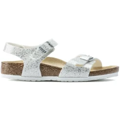 Birkenstock Strap Sandals<Rio Kids Cosmic Sparkle White