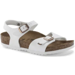 Birkenstock Strap Sandals<Rio Kids White