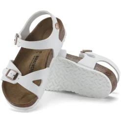 Birkenstock Strap Sandals<Rio Kids White