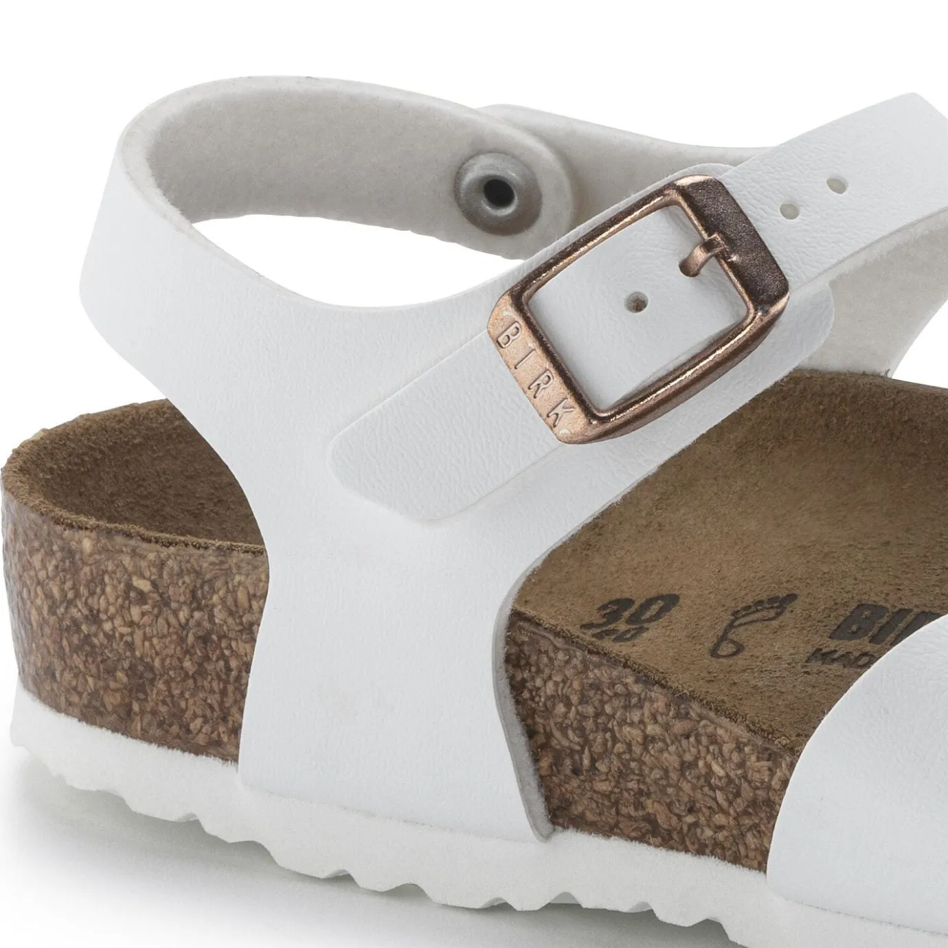 Birkenstock Strap Sandals<Rio Kids White