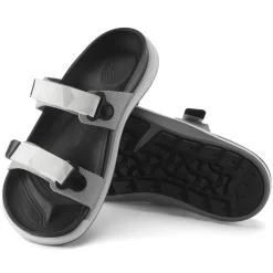 Birkenstock Two-Strap Sandals<Sahara Women Desert Soil Geo Camo Snow White