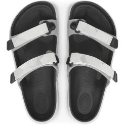 Birkenstock Two-Strap Sandals<Sahara Women Desert Soil Geo Camo Snow White