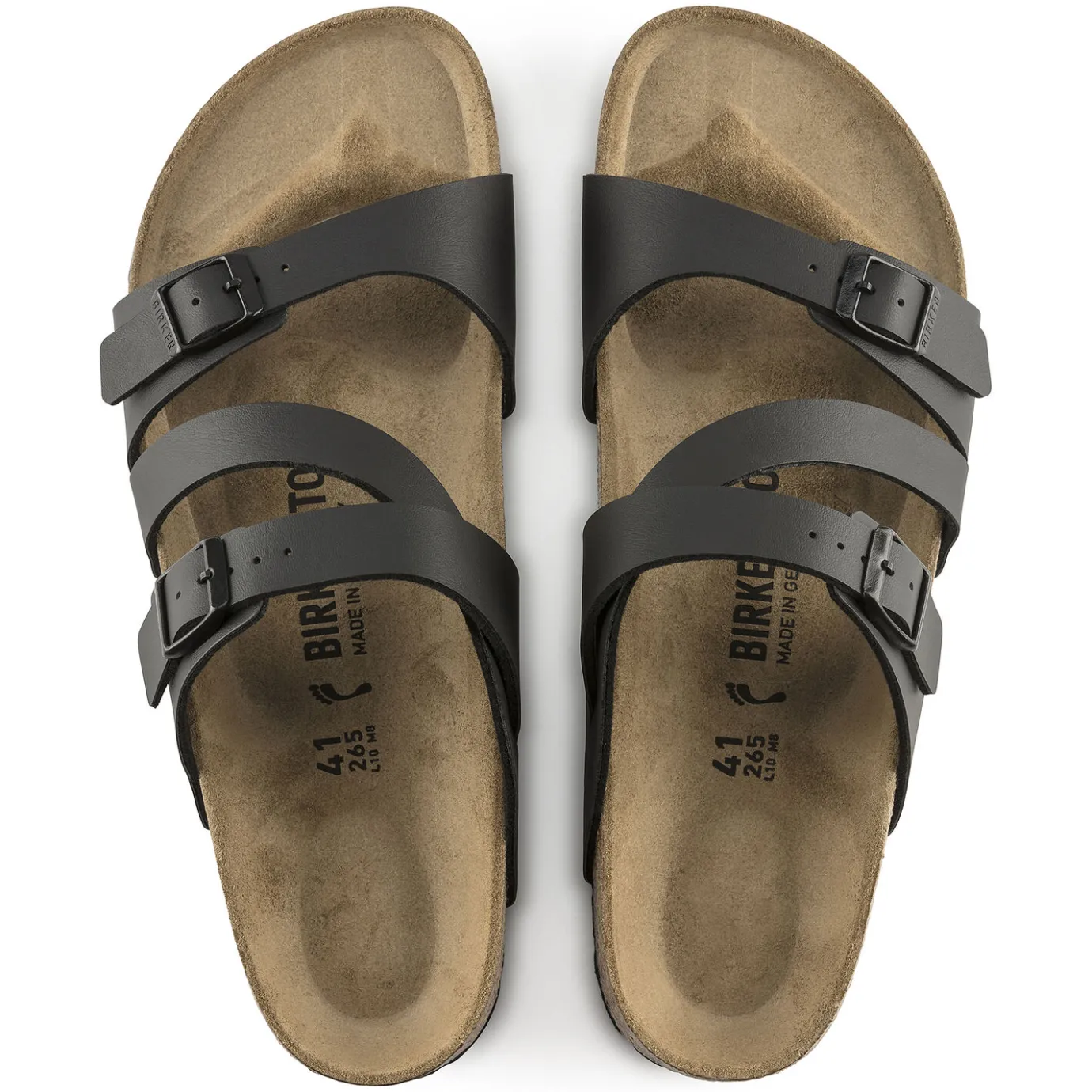 Birkenstock Multi-Strap Sandals<Salina Black