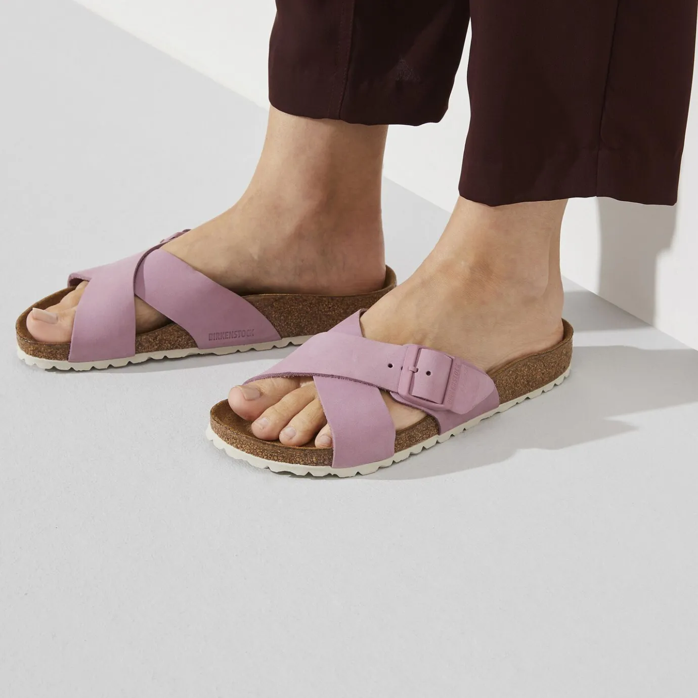 Birkenstock Two-Strap Sandals<Siena Orchid