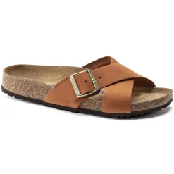 Birkenstock Two-Strap Sandals<Siena Soft Footbed Pecan