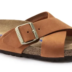 Birkenstock Two-Strap Sandals<Siena Soft Footbed Pecan