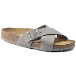 Birkenstock Two-Strap Sandals<Siena Soft Footbed Dove Gray