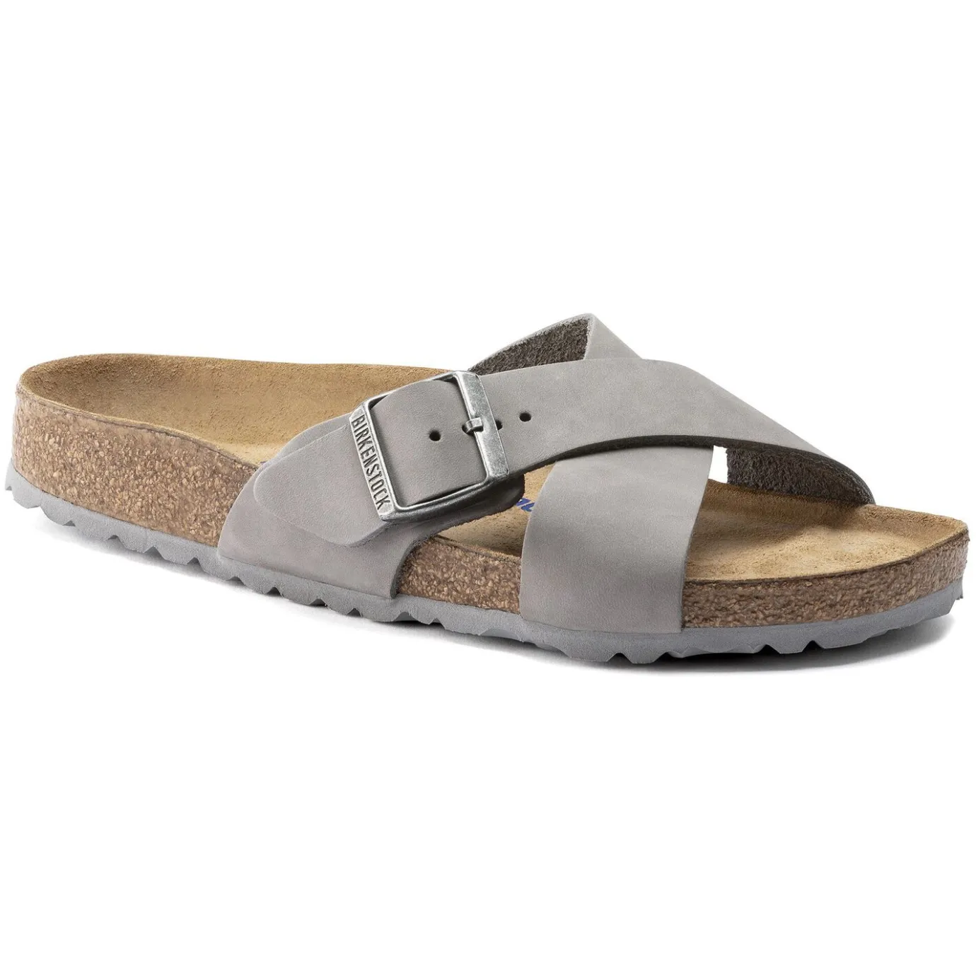 Birkenstock Two-Strap Sandals<Siena Soft Footbed Dove Gray