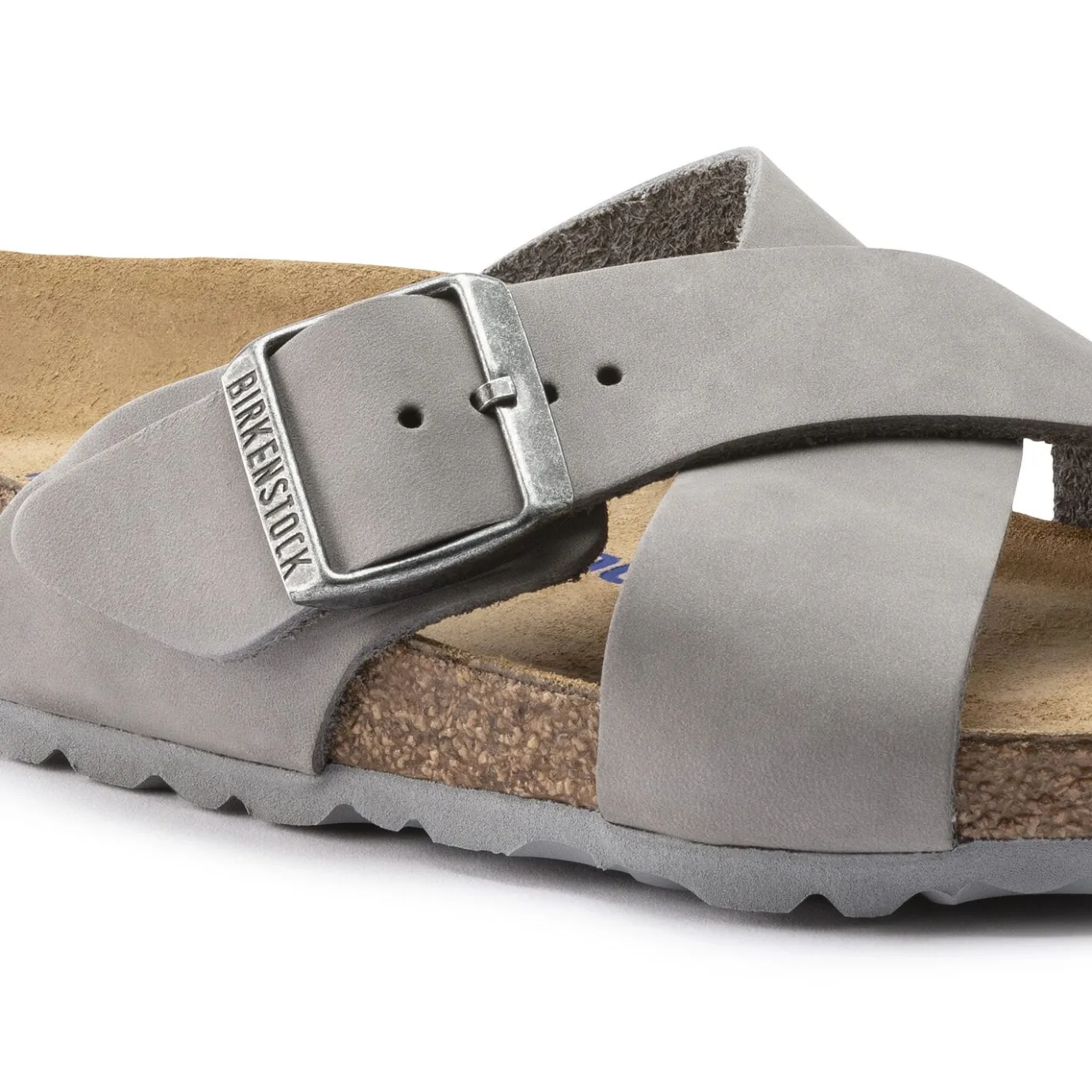 Birkenstock Two-Strap Sandals<Siena Soft Footbed Dove Gray