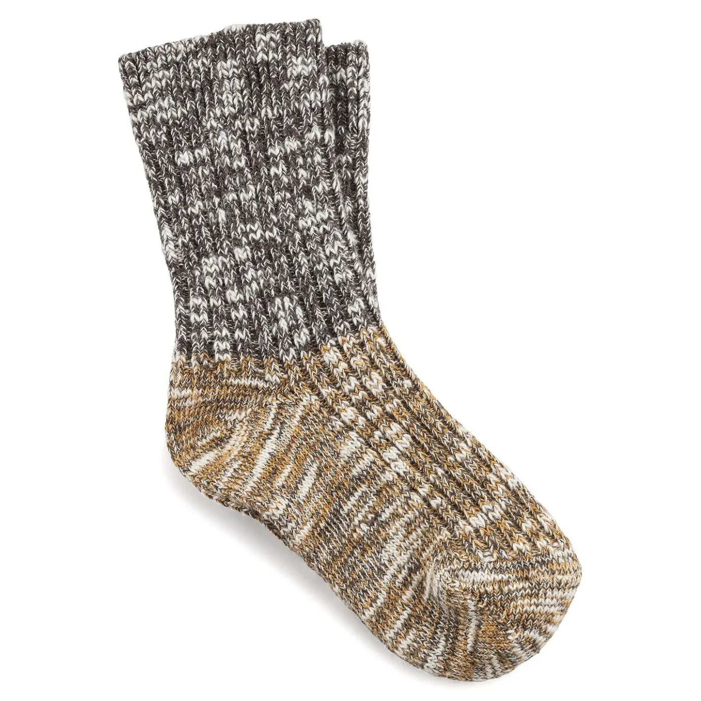 Birkenstock Socks<Slub Block Kids Brown