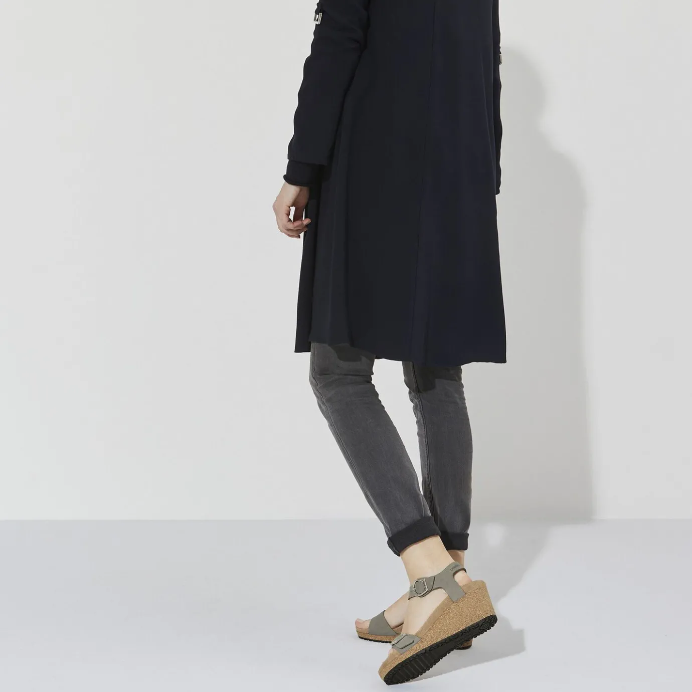 Birkenstock Wedge Heel<Soley Dove Gray