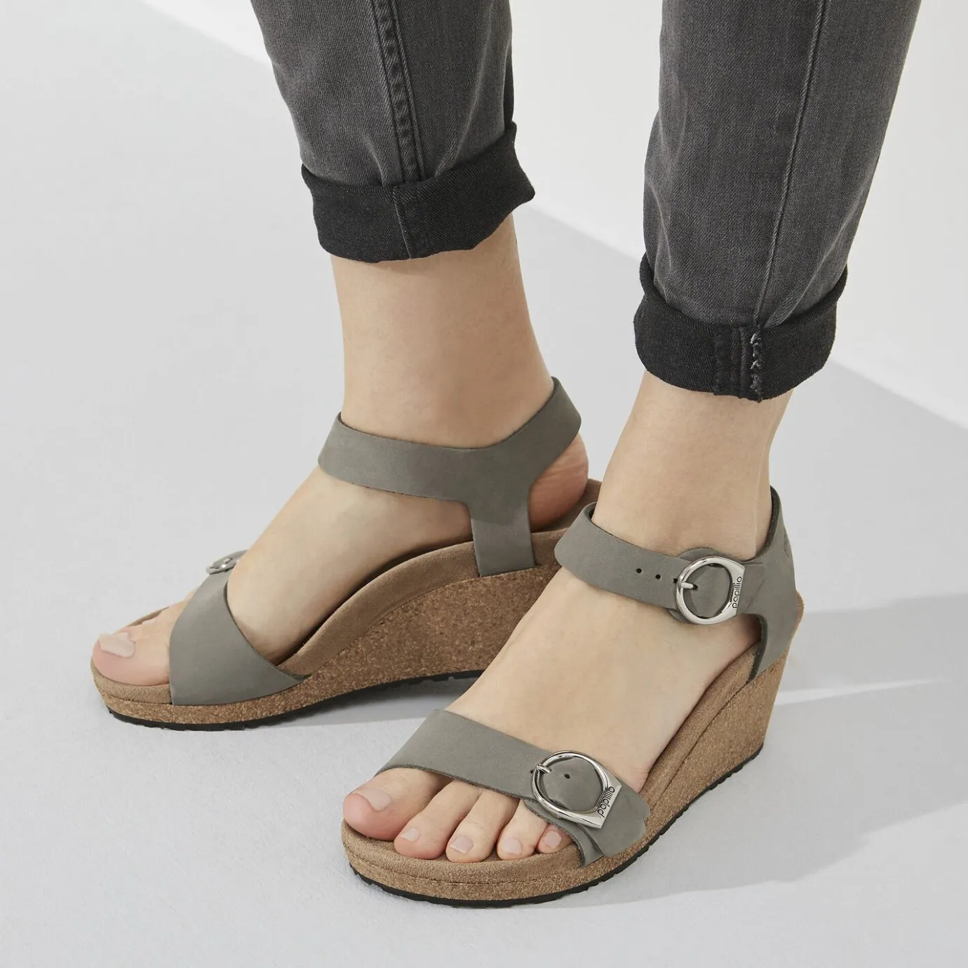Birkenstock Wedge Heel<Soley Dove Gray