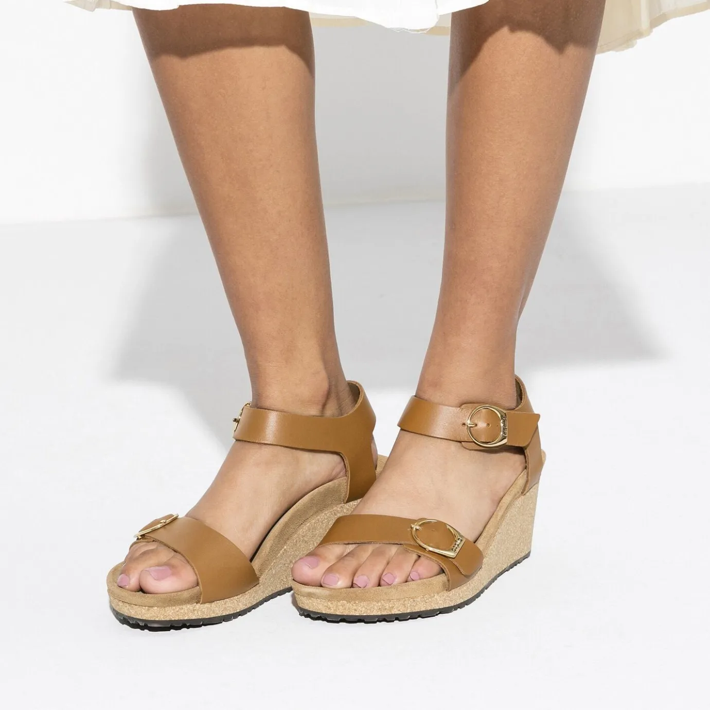 Birkenstock Two-Strap Sandals<Soley Ginger Brown