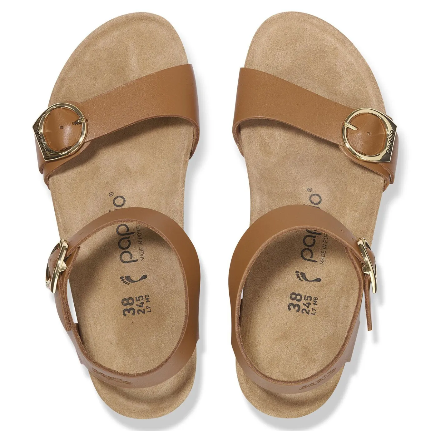 Birkenstock Two-Strap Sandals<Soley Ginger Brown