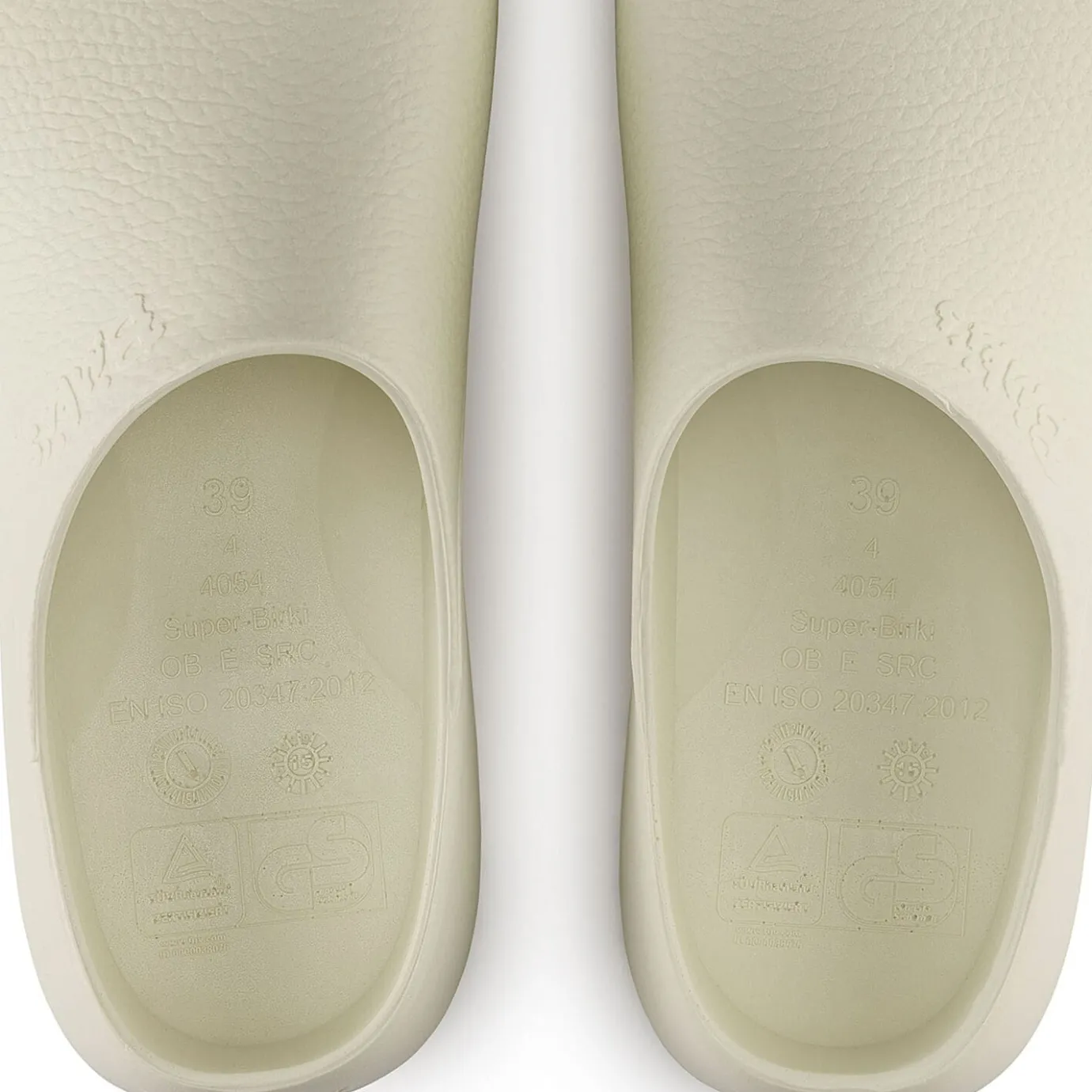 Birkenstock Clogs<Super-Birki White