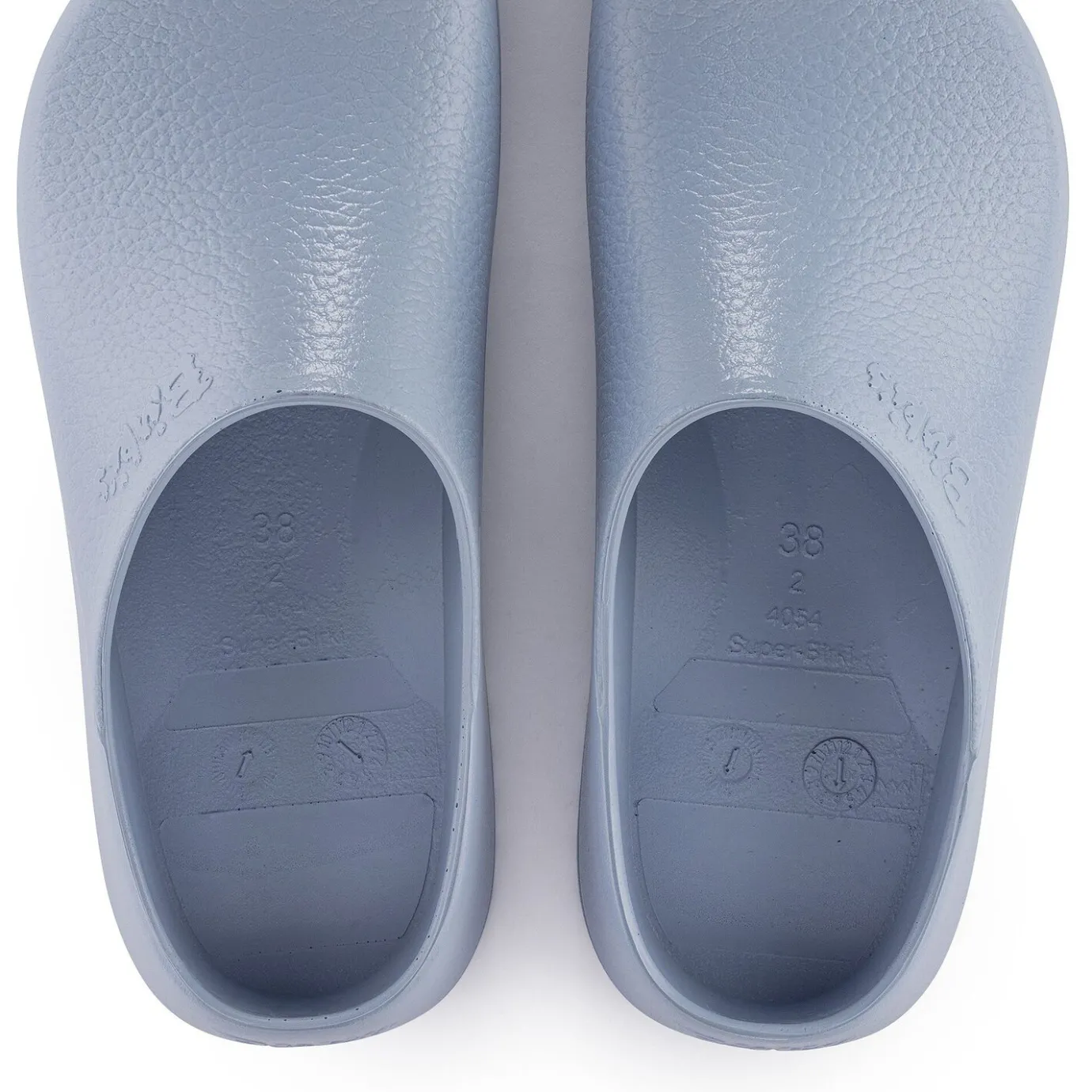 Birkenstock Clogs<Super-Birki Shearling Dusty Blue