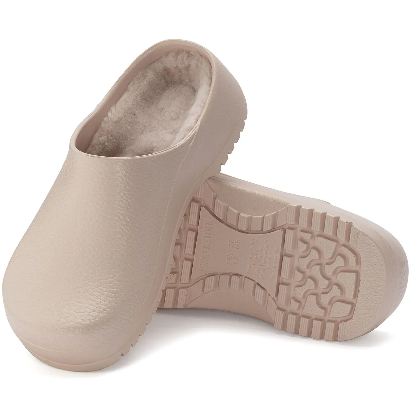 Birkenstock Clogs<Super-Birki Shearling Light Rose