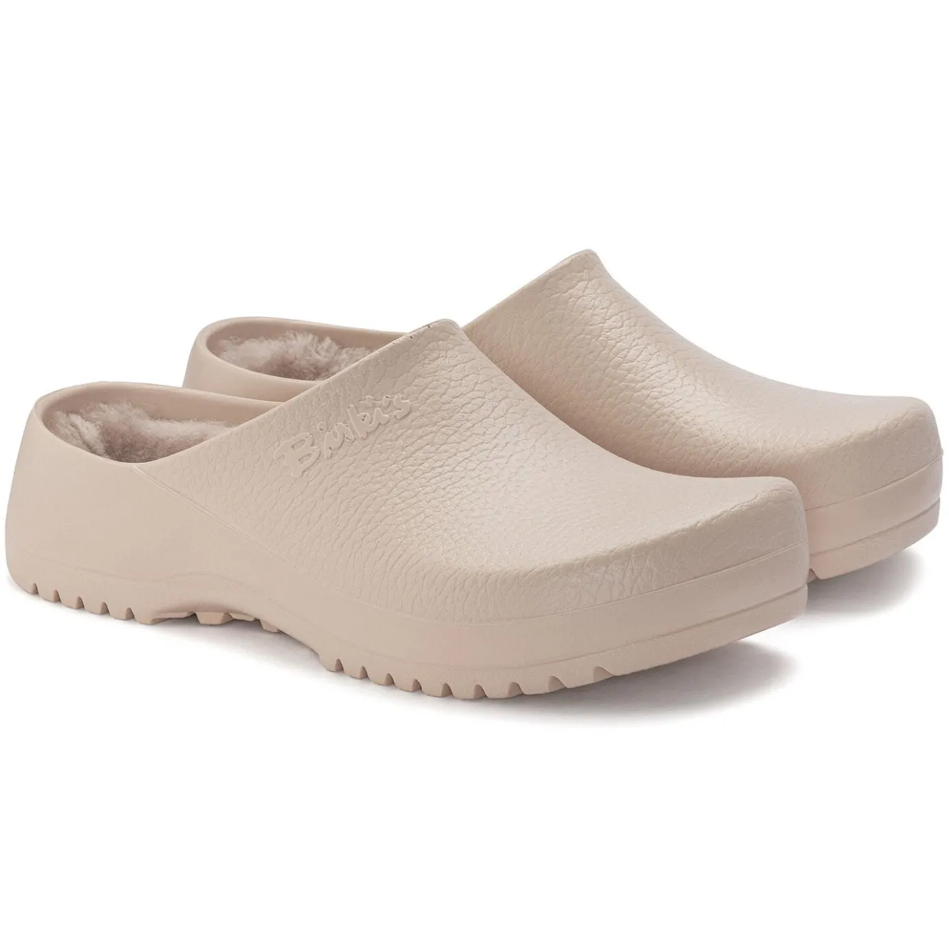 Birkenstock Clogs<Super-Birki Shearling Light Rose