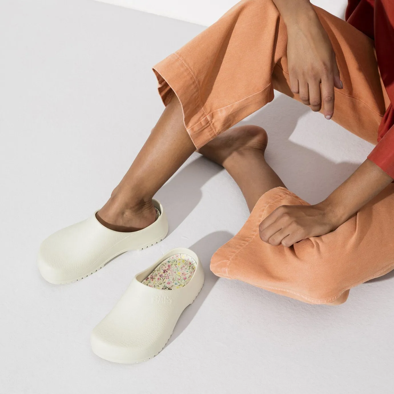 Birkenstock Clogs<Super-Birki Vegan White