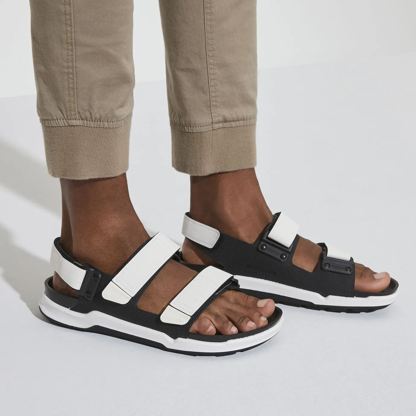 Birkenstock Ankle-Strap Sandals<Tatacoa Men Futura Black/White
