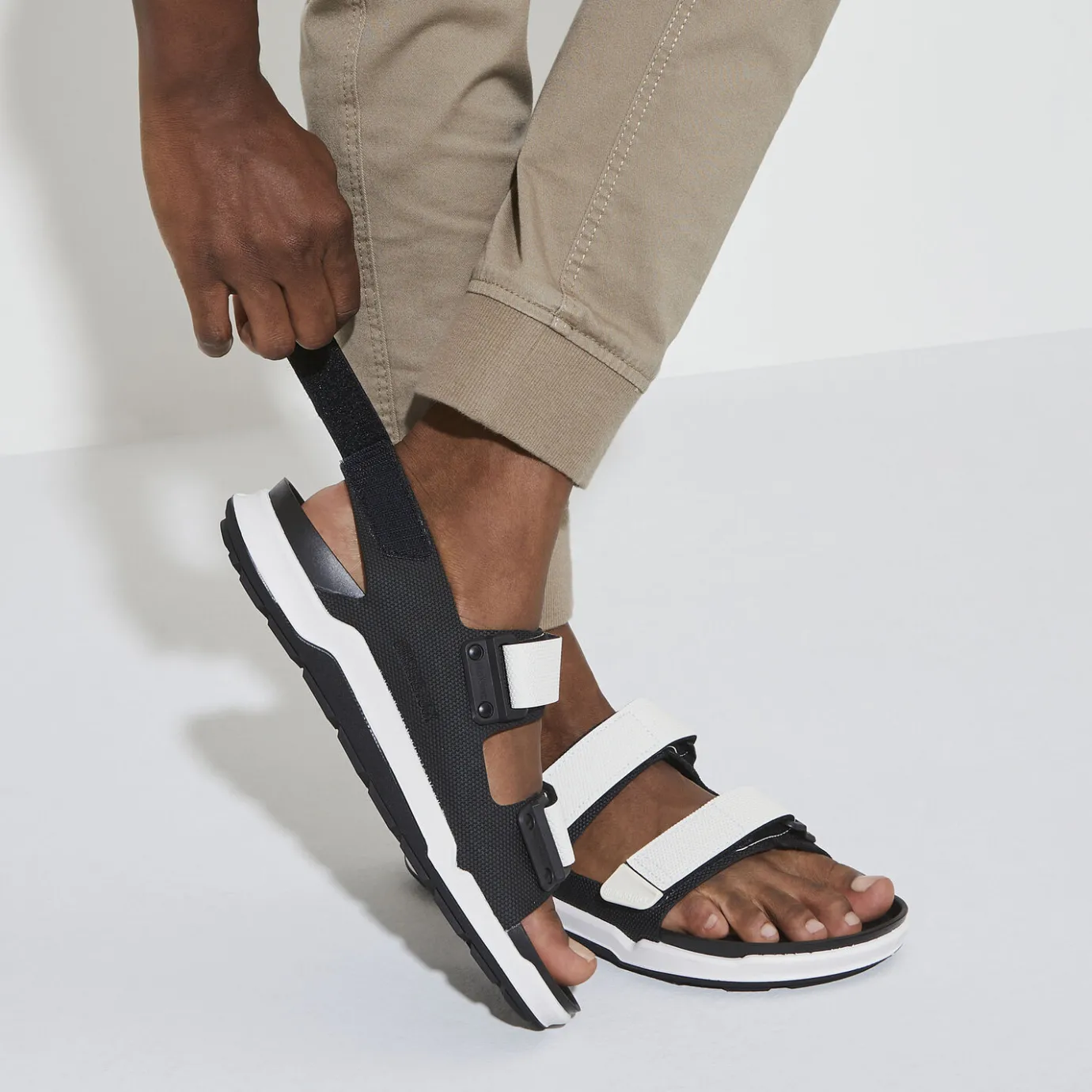 Birkenstock Ankle-Strap Sandals<Tatacoa Men Futura Black/White