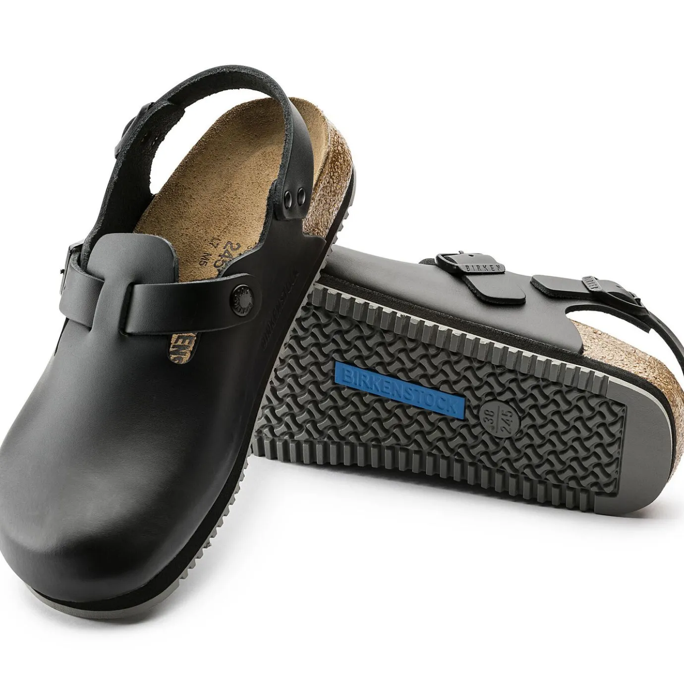 Birkenstock Clogs<Tokio Super Grip Black