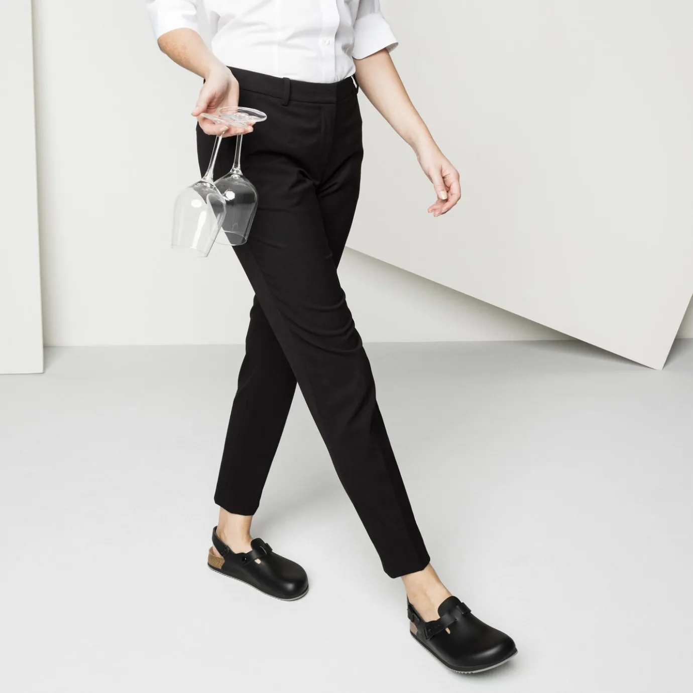 Birkenstock Clogs<Tokio Super Grip Black