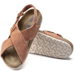 Birkenstock Multi-Strap Sandals<Tulum Soft Footbed Earth Red