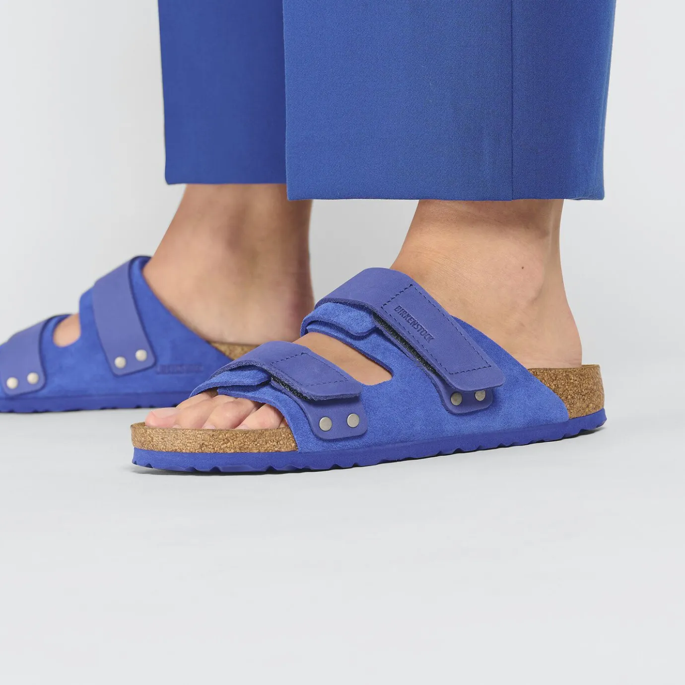 Birkenstock Two-Strap Sandals<Uji Ultra Blue