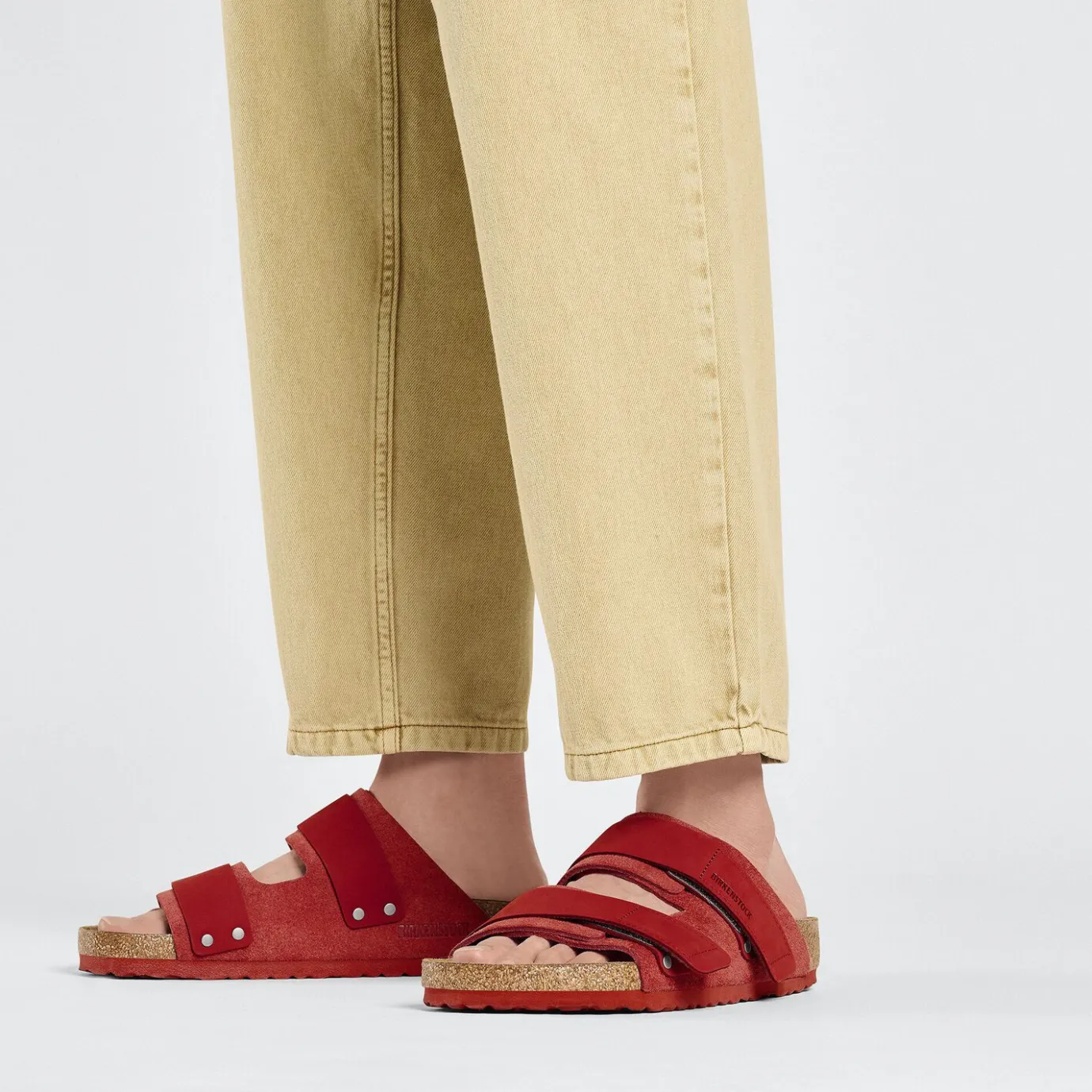 Birkenstock Two-Strap Sandals<Uji Sienna Red
