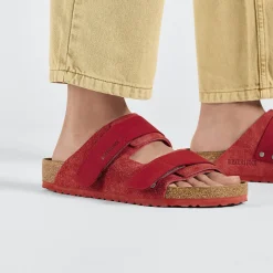 Birkenstock Two-Strap Sandals<Uji Sienna Red