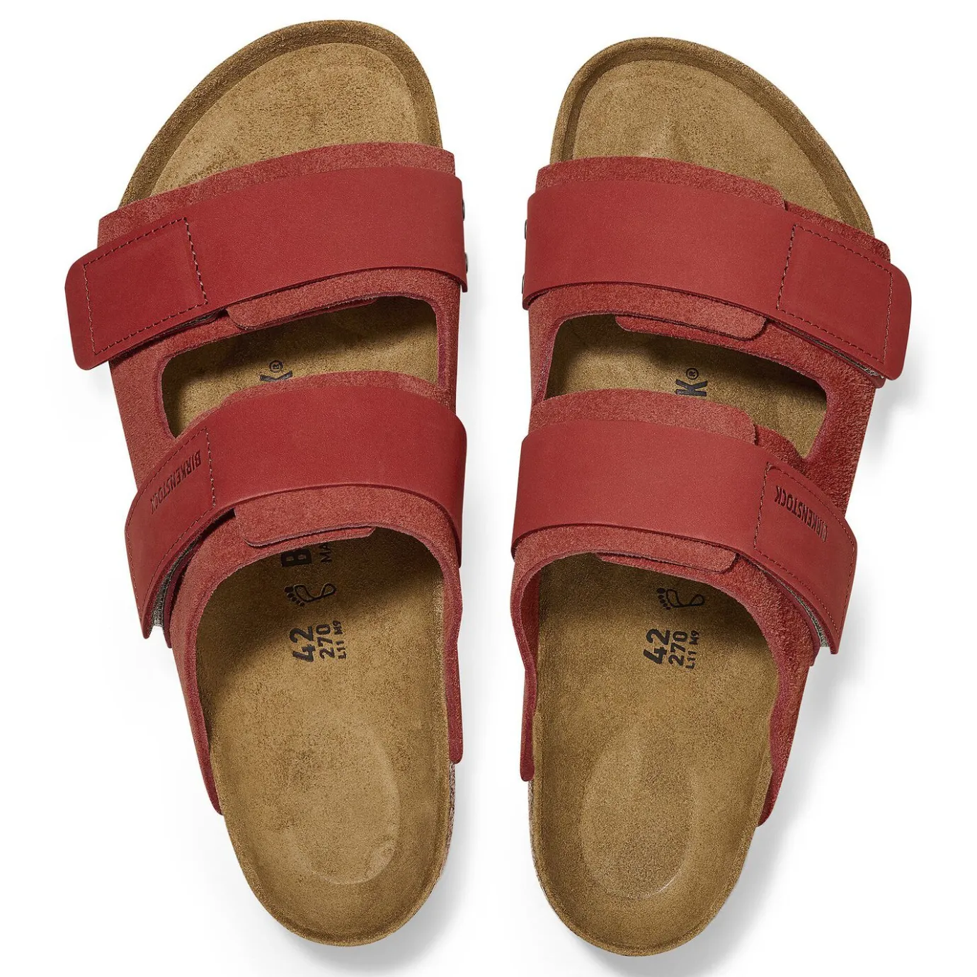 Birkenstock Two-Strap Sandals<Uji Sienna Red