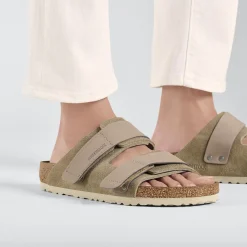 Birkenstock Two-Strap Sandals<Uji Taupe