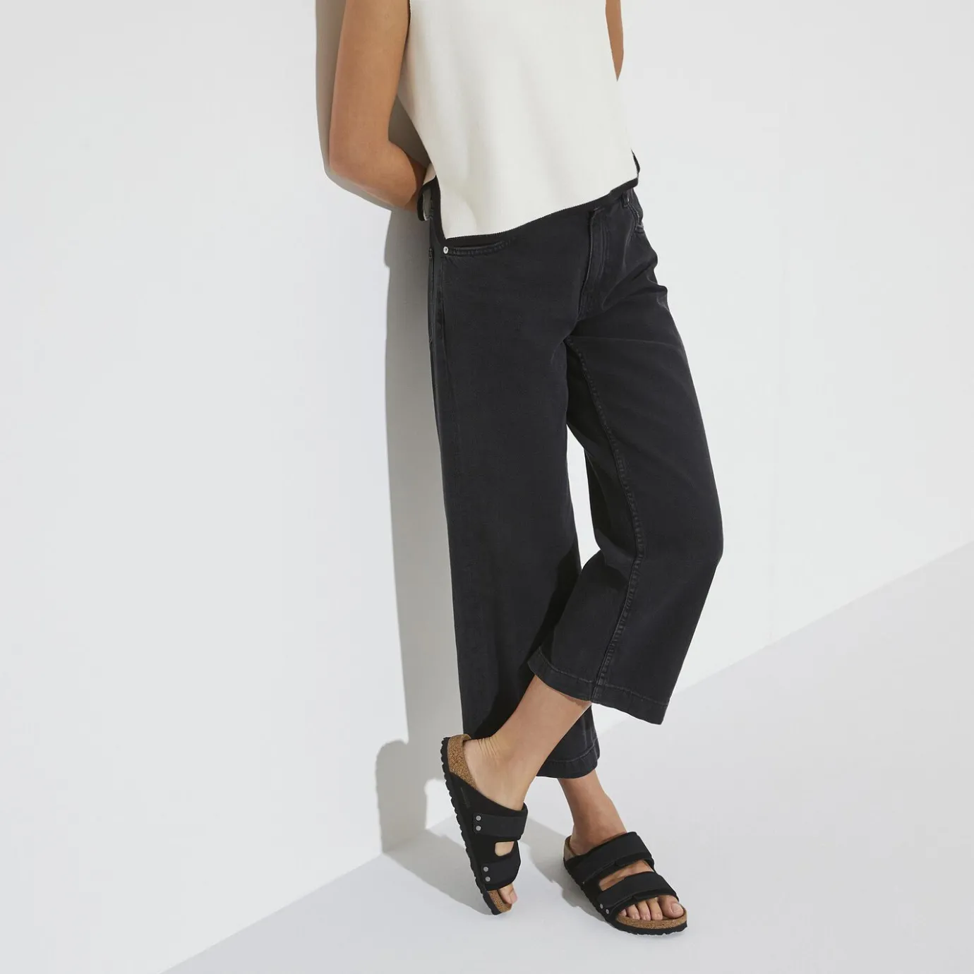 Birkenstock Two-Strap Sandals<Uji Black