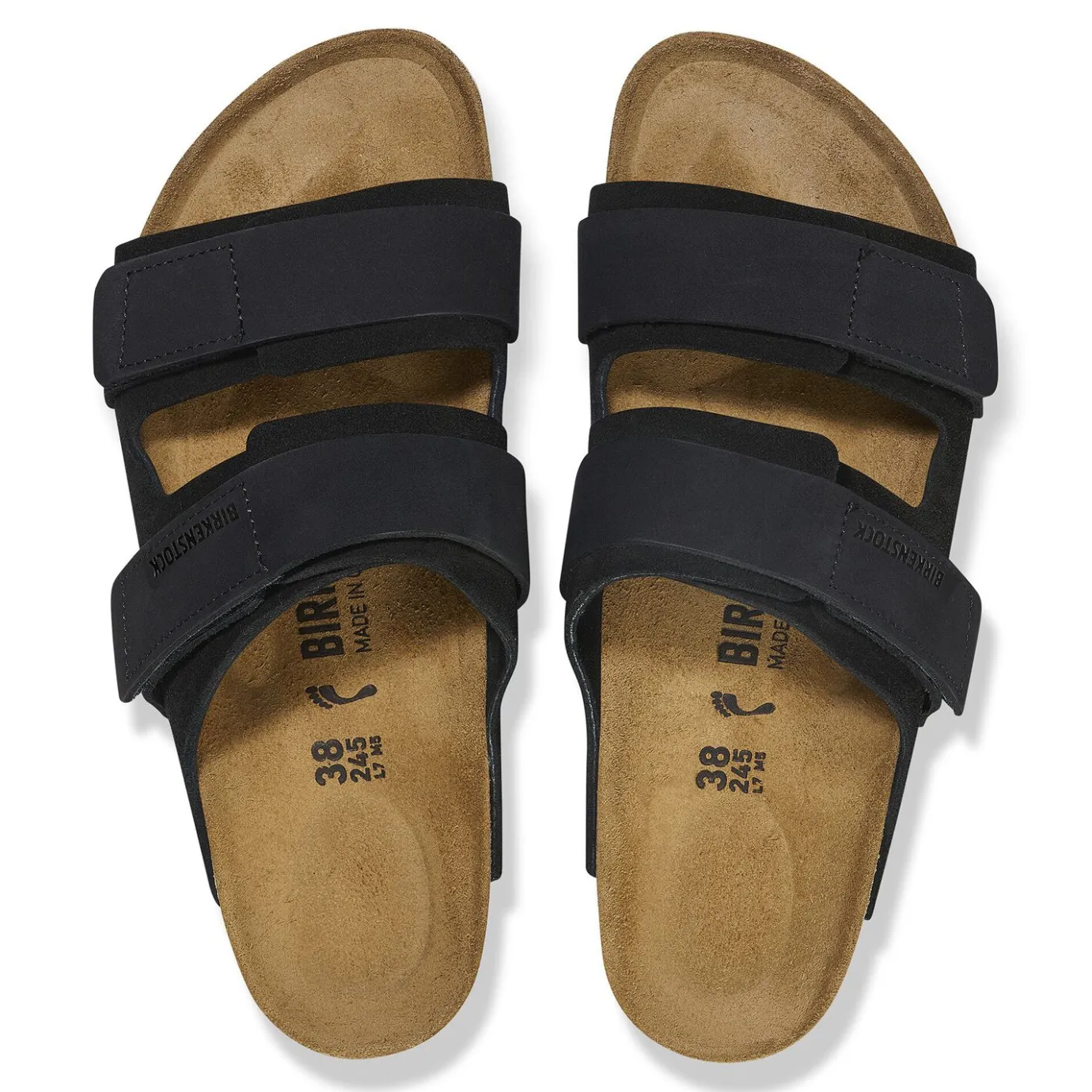Birkenstock Two-Strap Sandals<Uji Black
