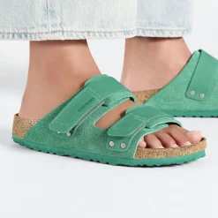 Birkenstock Two-Strap Sandals<Uji Digital Green