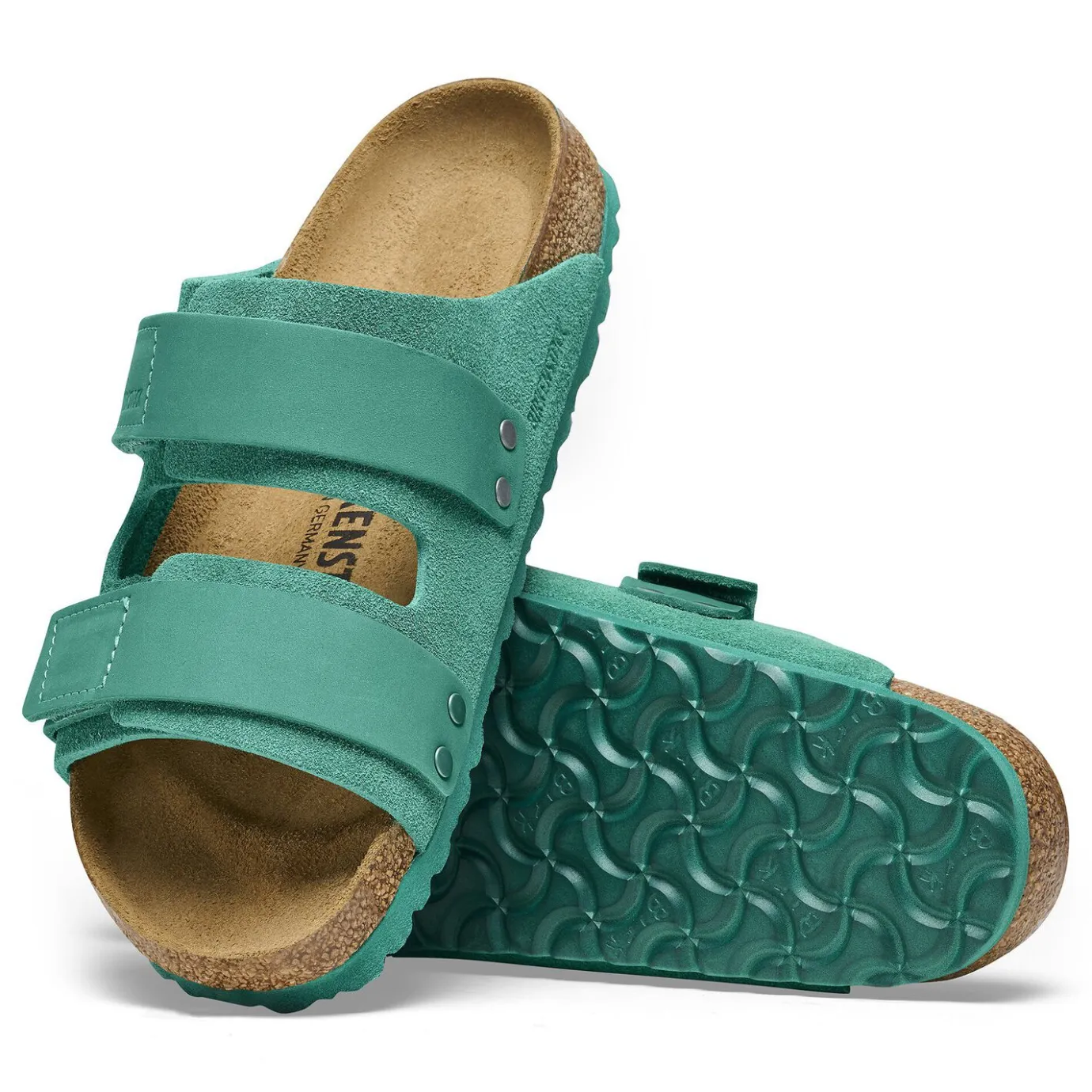 Birkenstock Two-Strap Sandals<Uji Digital Green