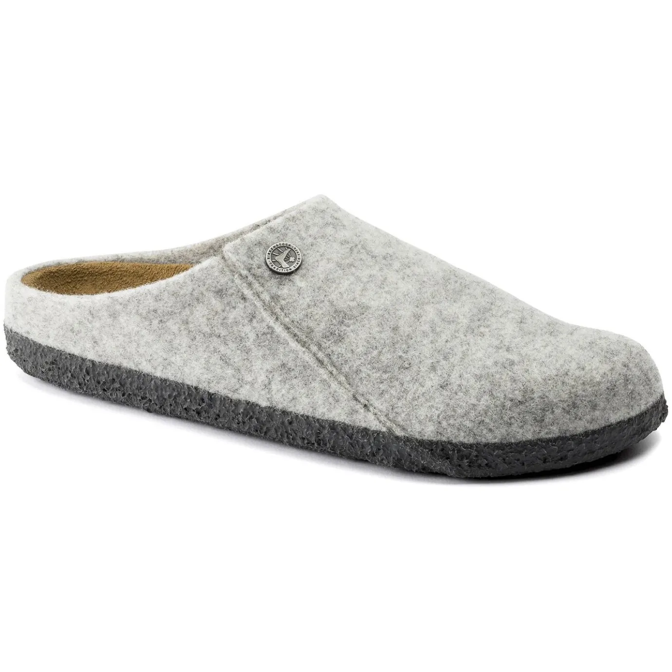 Birkenstock Slippers<Zermatt Light Grey