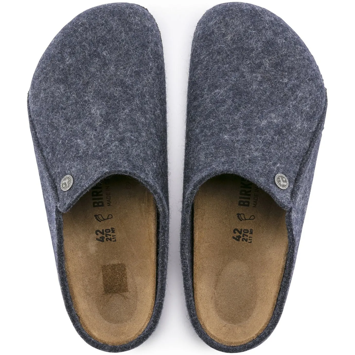 Birkenstock Slippers<Zermatt Dark Blue