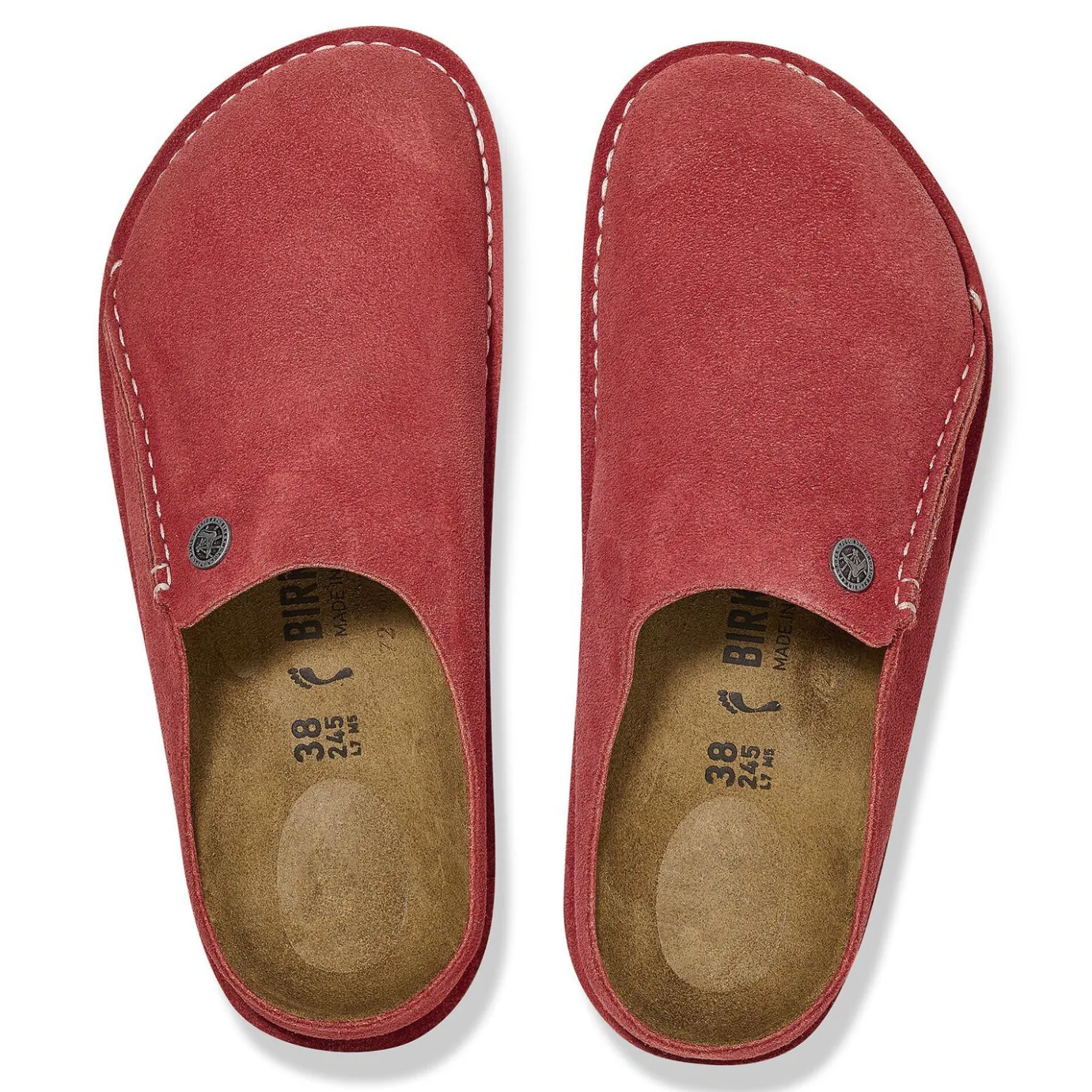 Birkenstock Slippers<Zermatt Premium Sienna Red